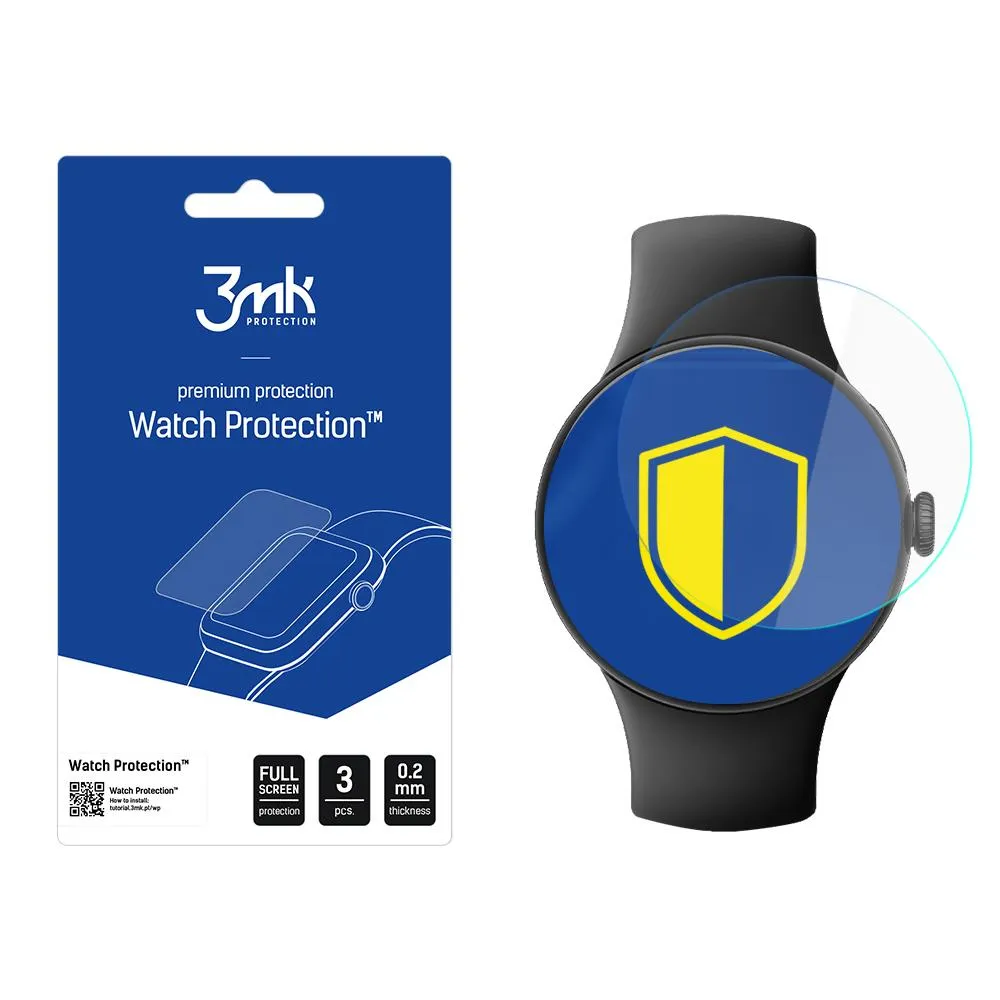 Apsauginė plėvelė išmaniajam laikrodžiui Google Pixel Watch 3 XL - 3mk Watch Protection