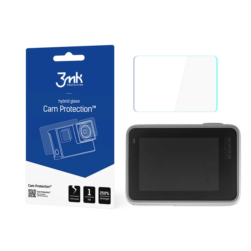 Apsauginis stiklas GoPro HERO 7 White/Silver - 3mk Cam Protection