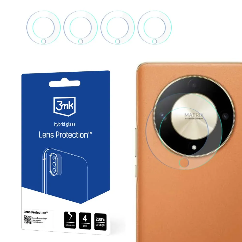 Stiklas fotoaparato objektyvui Honor Magic6 Lite 5G - 3mk objektyvo apsauga