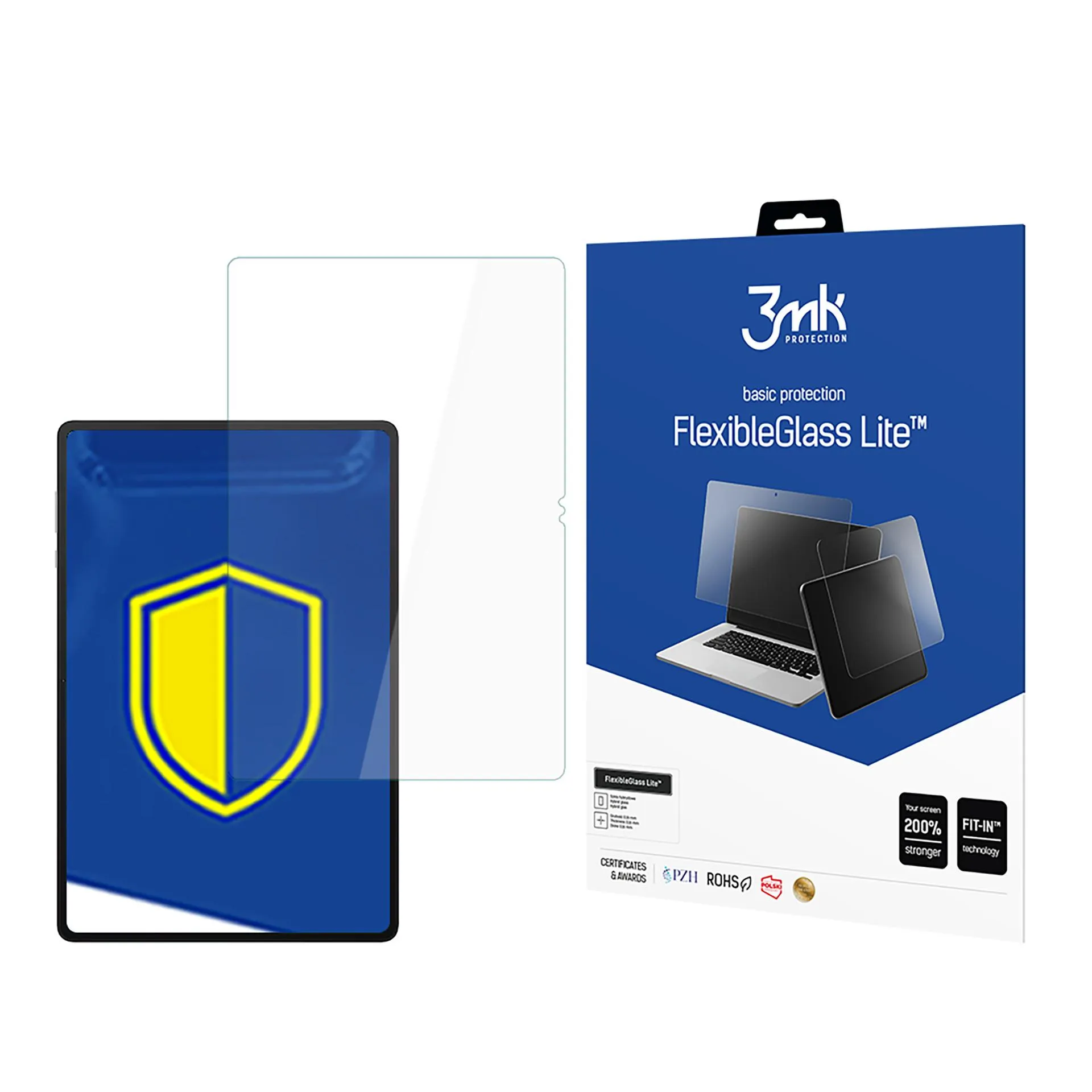 Nesuskylantis hibridinis stiklas Honor Pad X8a - 3mk FlexibleGlass Lite