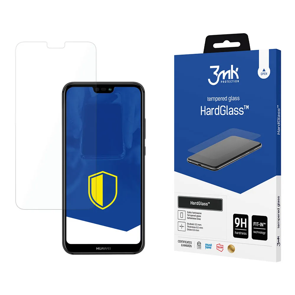 Grudintas stiklas Huawei P20 Lite - 3mk HardGlass