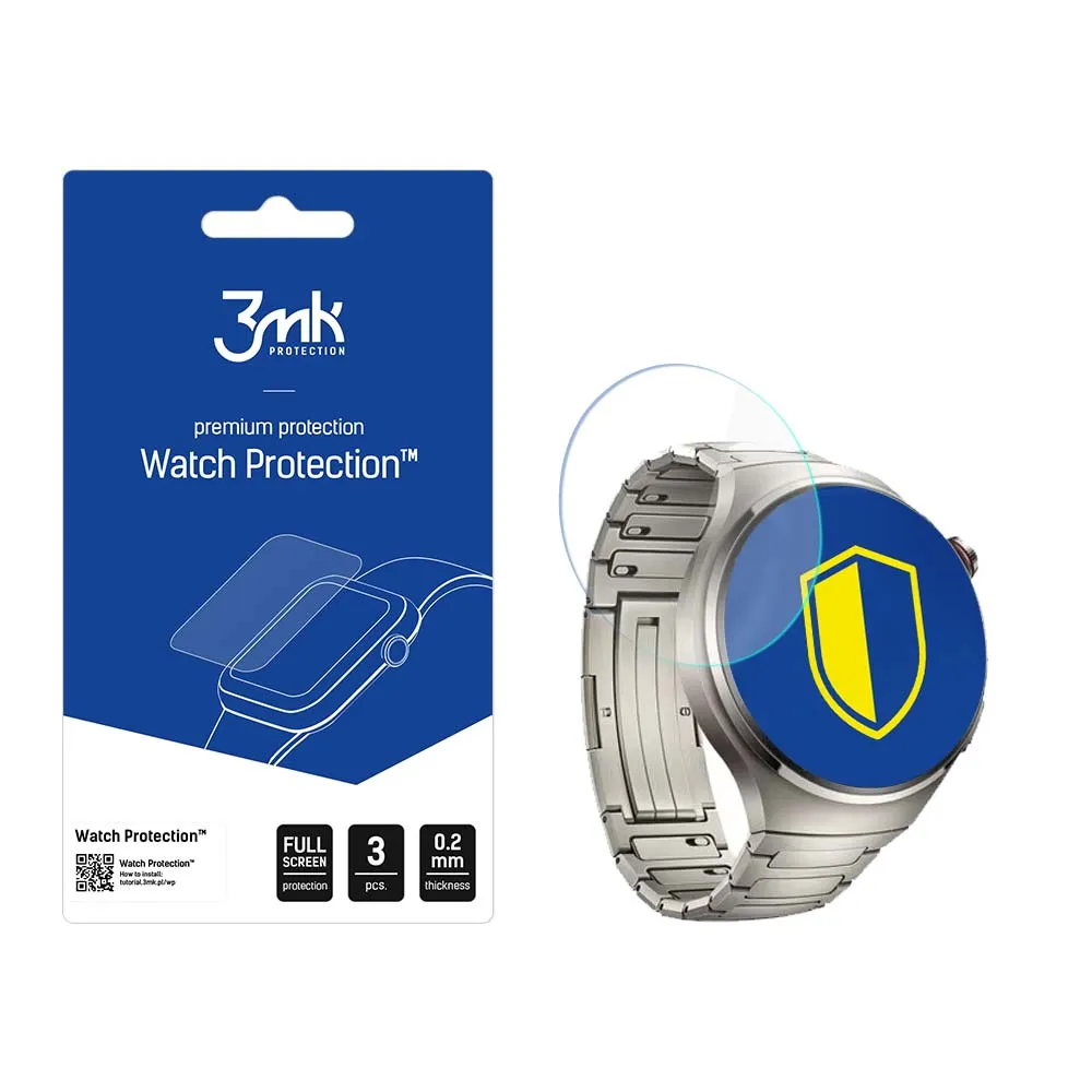 Apsauginė plėvelė išmaniajam laikrodžiui Huawei Watch 4 Pro - 3mk Watch Protection