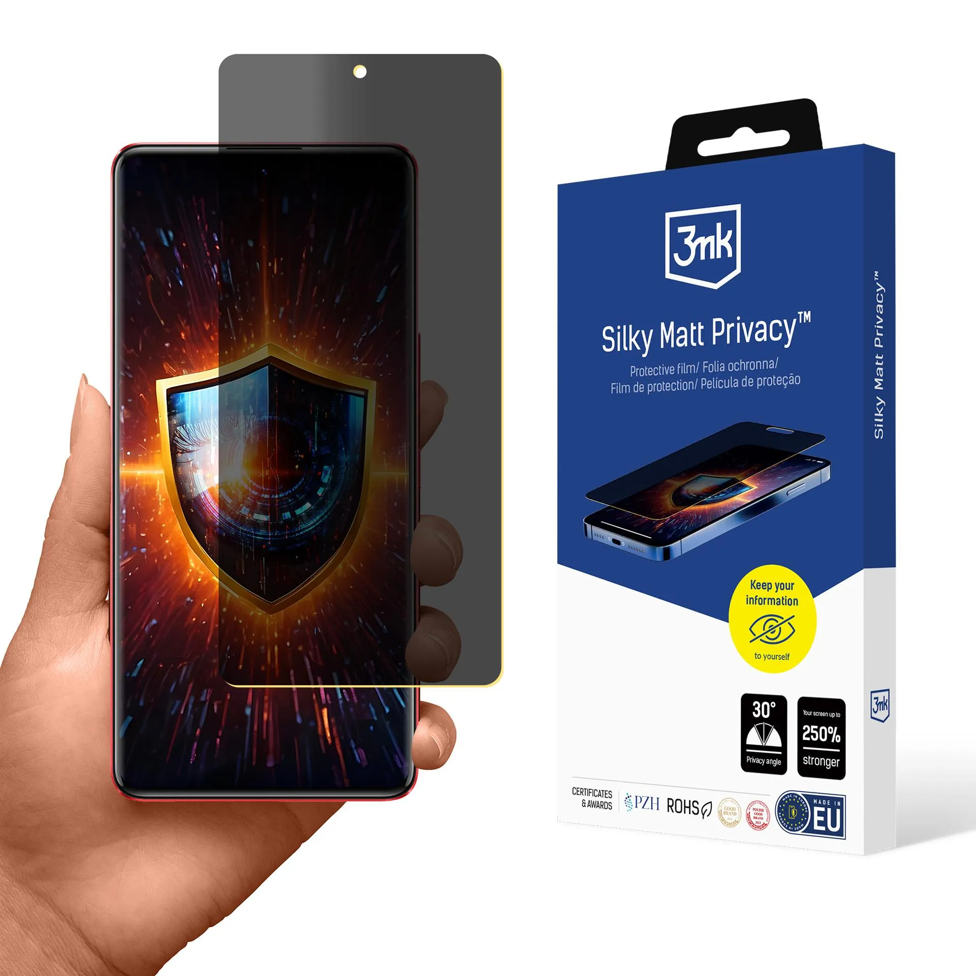 Folia privatizuojanti prie Infinix Note 30 Vip - 3mk Silky Matt Privacy