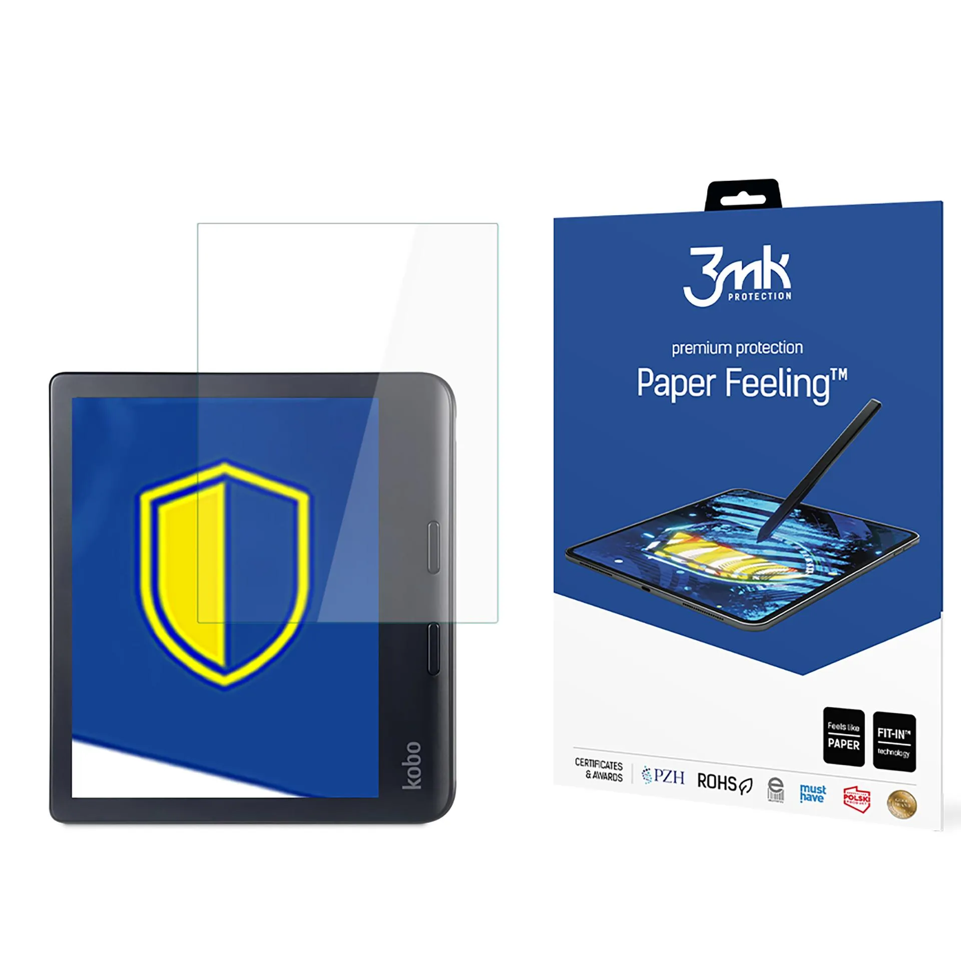 Apsaugine plevele KOBO Libra Colour - 3mk Paper Feeling (2 vnt.)