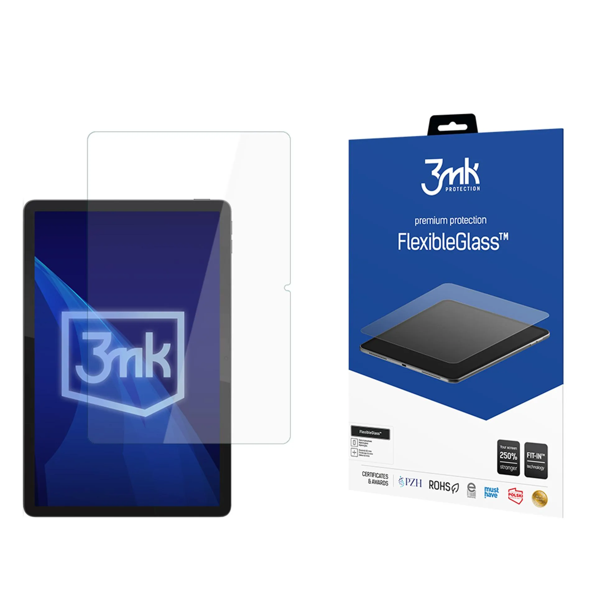 Netrapus hibridinis stiklas Lenovo Tab 10.1