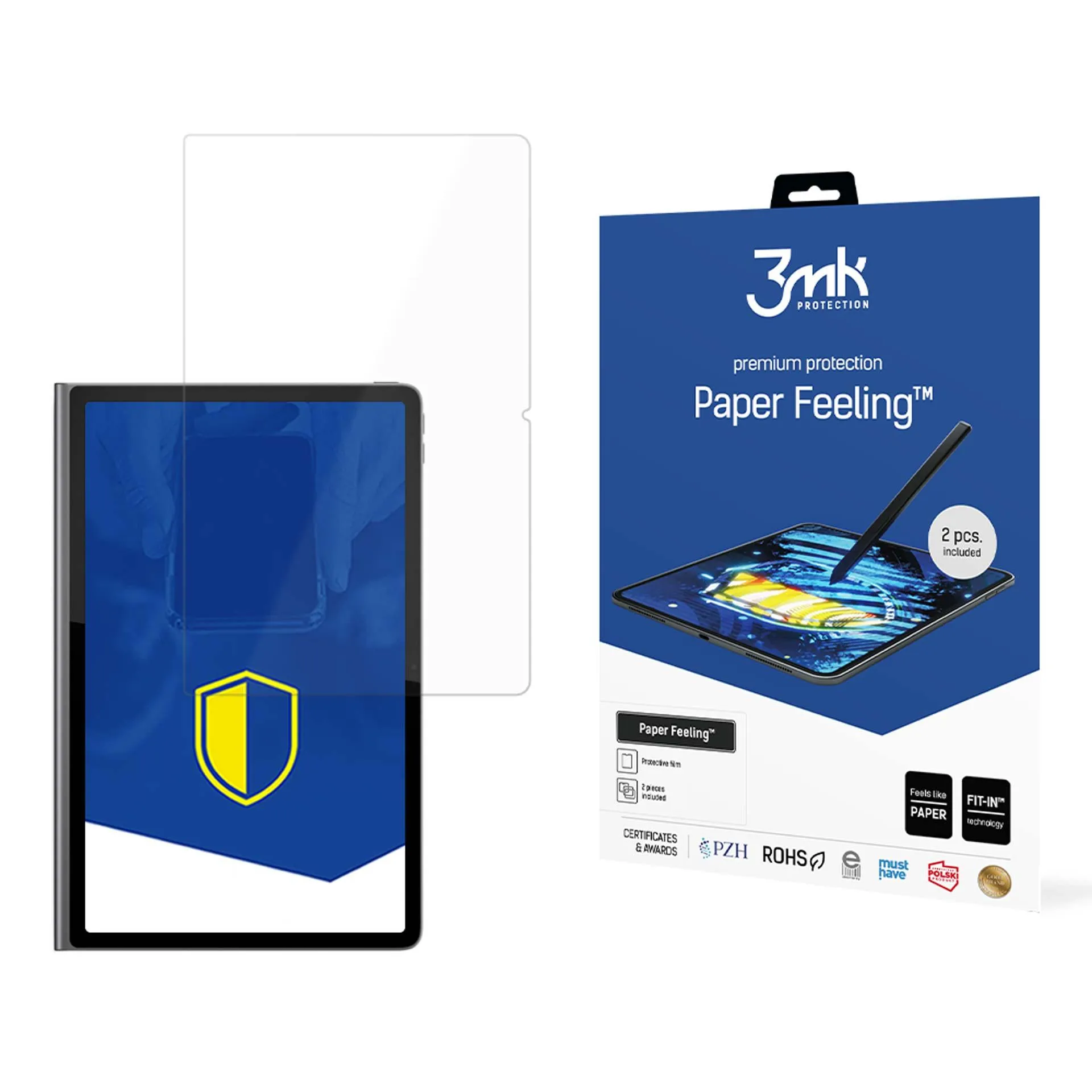 Apsaugine plevele Lenovo Tab Plus 11.5 2024 - 3mk Paper Feeling (2 vnt.)