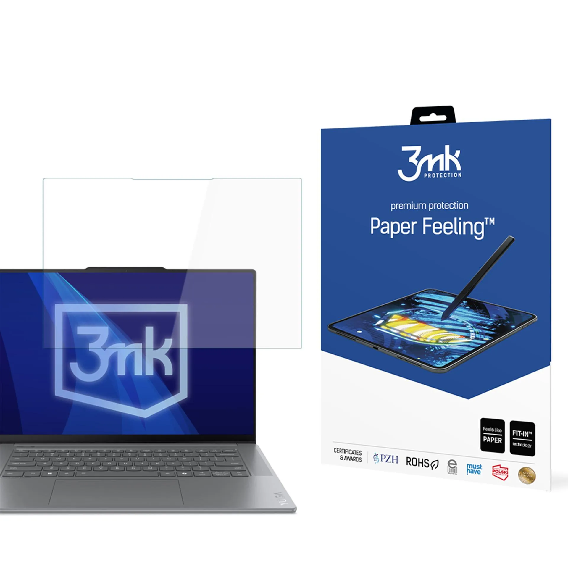 Apsauginė plėvelė Lenovo Yoga Slim 7 (7i) 15ILL9 - 3mk Paper Feeling (2 vnt.)