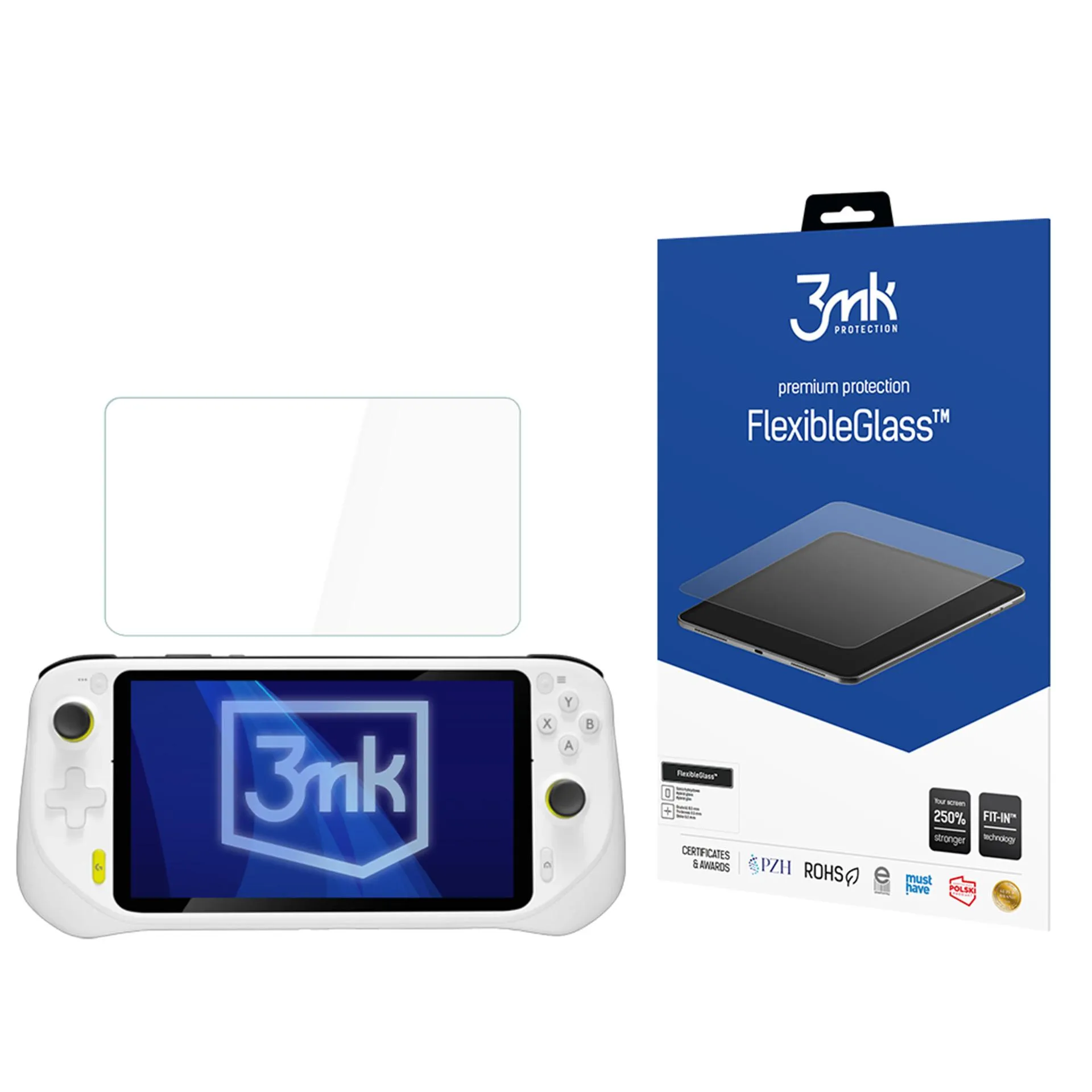 Nesudaužomas hibridinis stiklas [modeliui] - 3mk FlexibleGlass