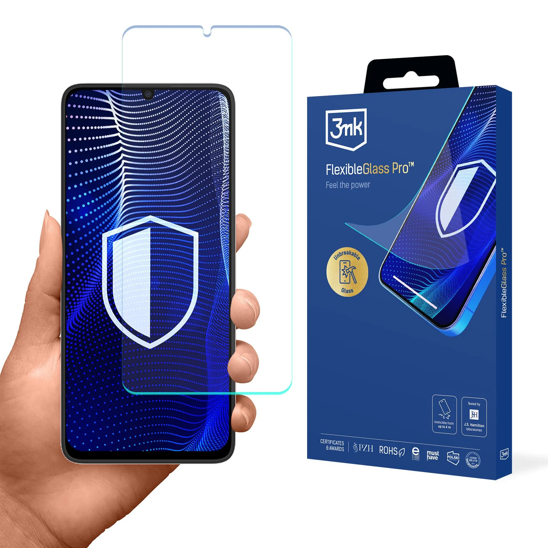 Nesudaužomas stiklas Meizu Note 21 - 3mk FlexibleGlass Pro