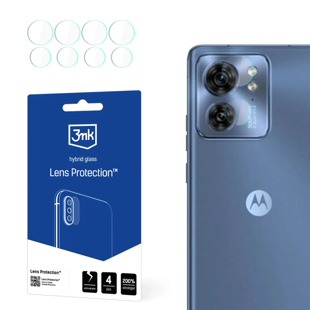 Stiklas fotoaparato objektyvui Motorola Edge 40 - 3mk objektyvo apsauga