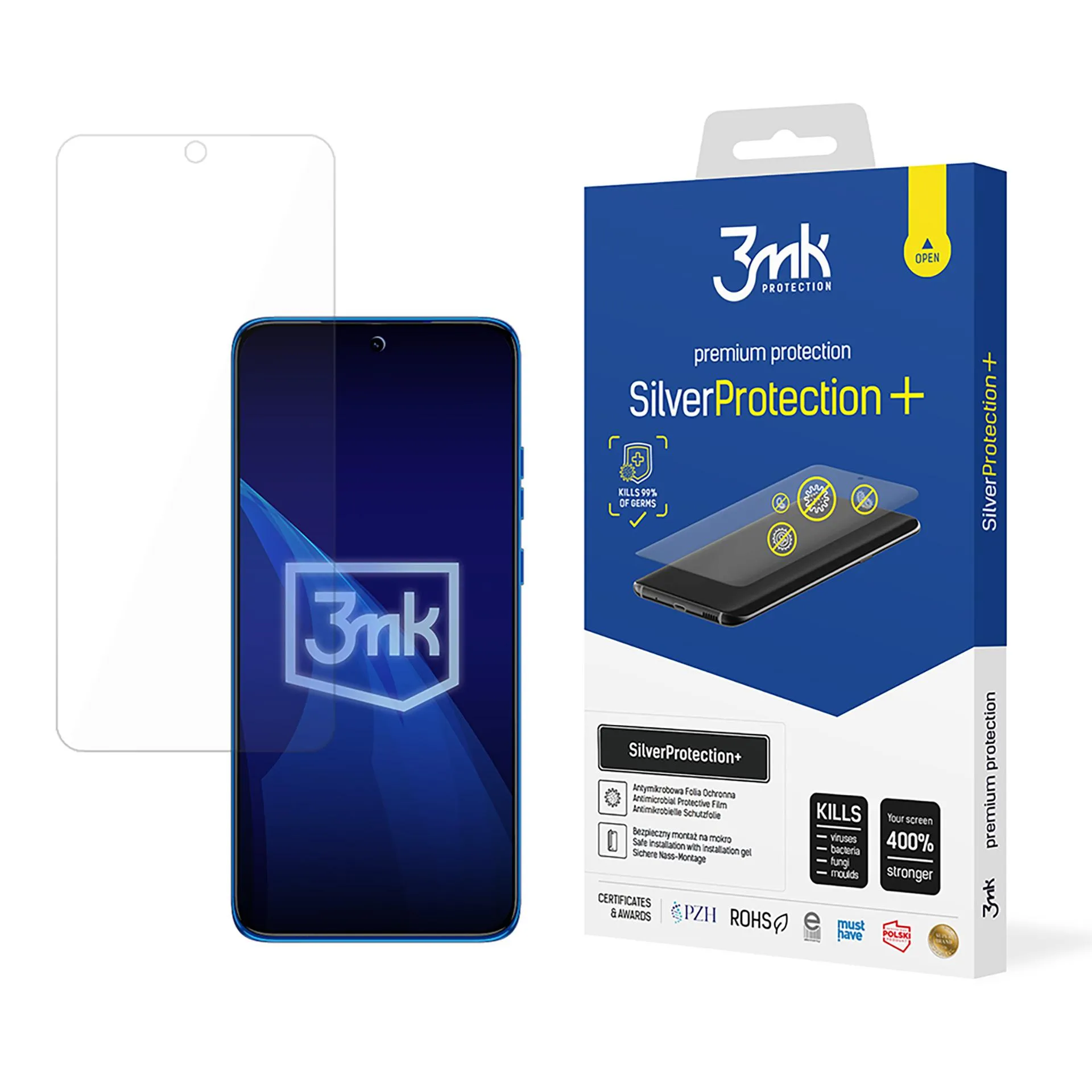 Antismūginė apsauginė plėvelė Motorola Edge 50 Neo - 3mk SilverProtection+
