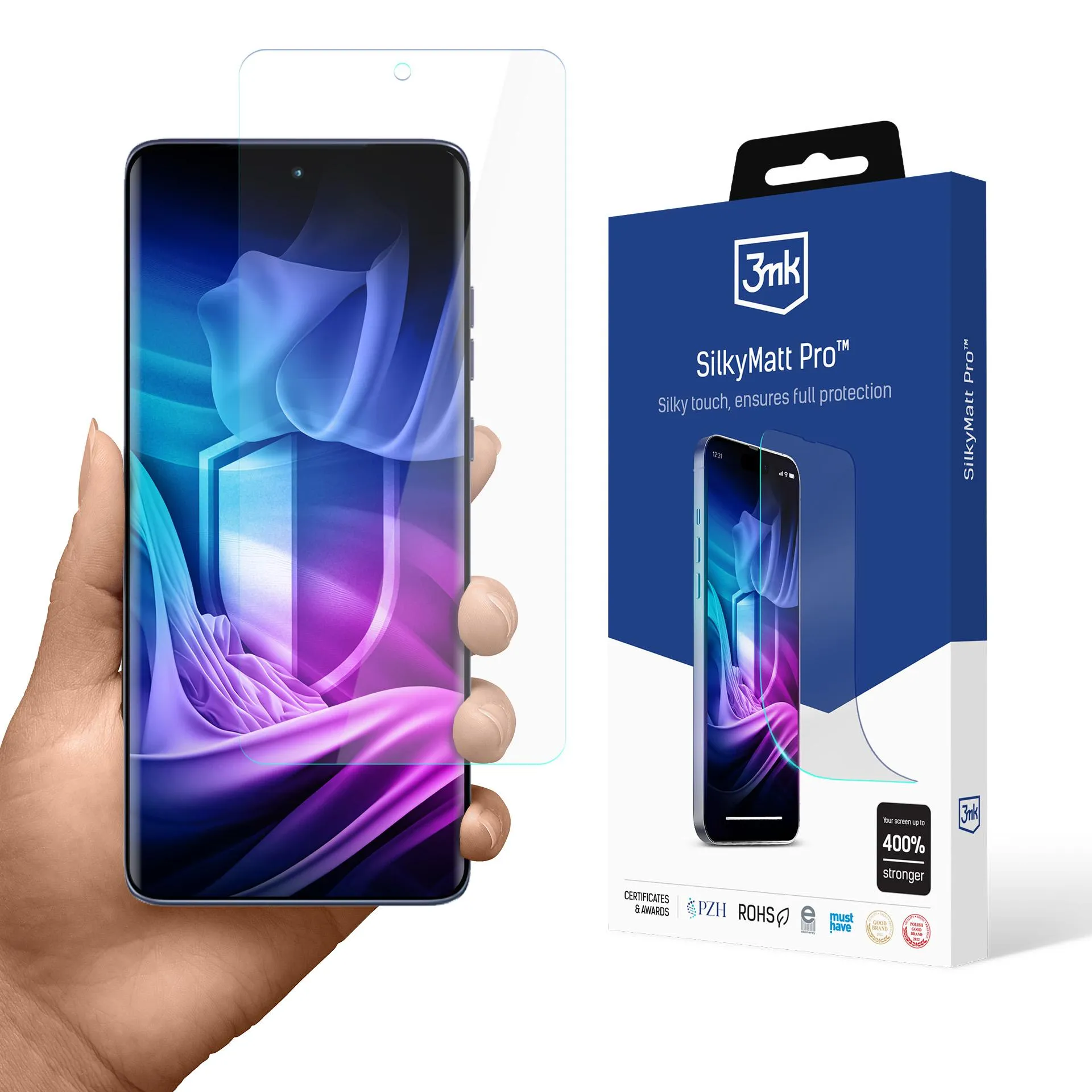 [Folia matowa na Motorola Edge 60 Fusion - 3mk SilkyMatt Pro]