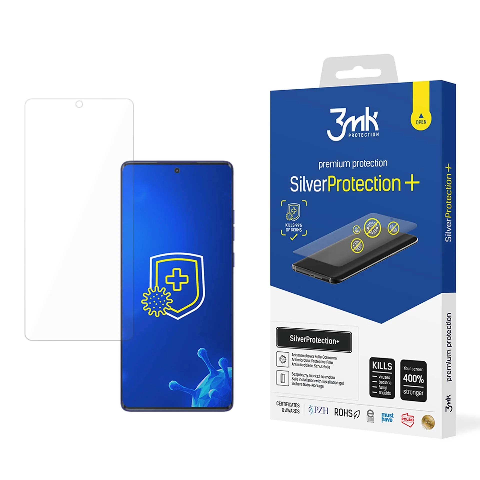 Antismūginė apsauginė plėvelė Motorola Moto G85 - 3mk SilverProtection+