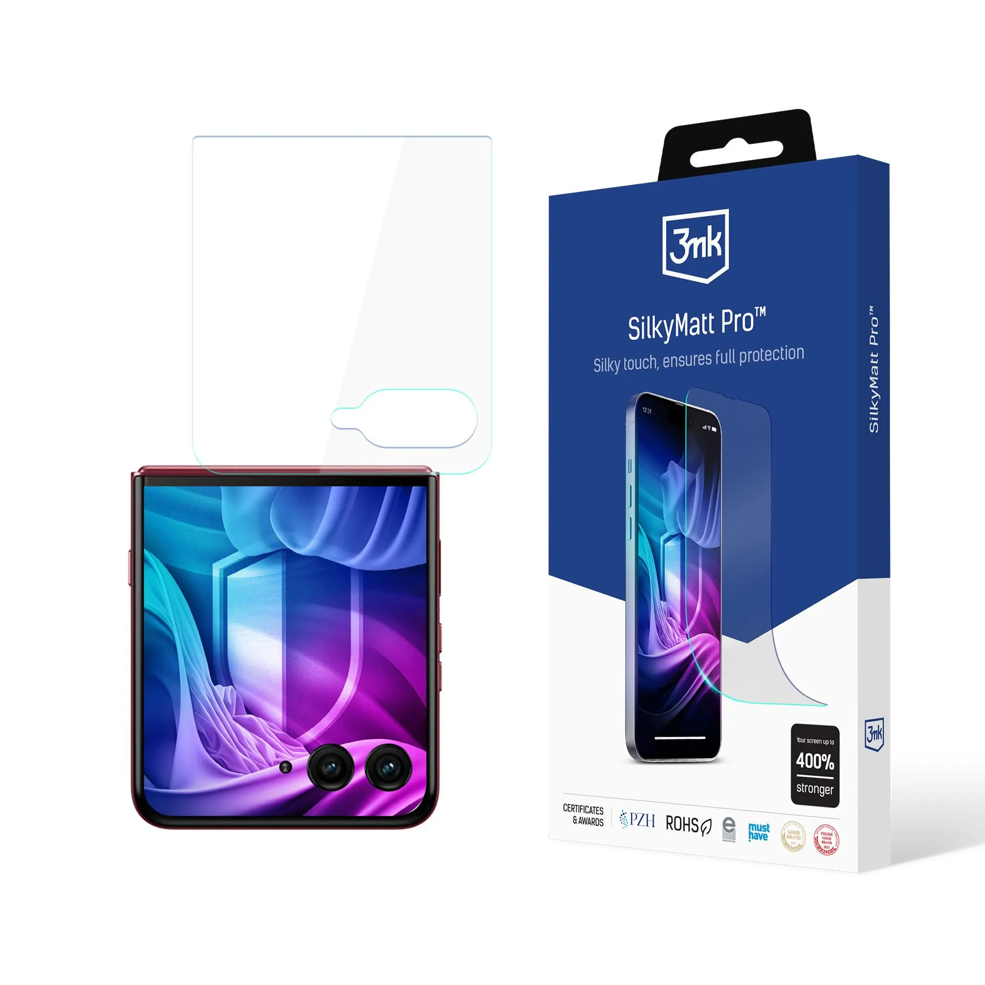 [Folia matowa na Motorola Razr 60 Ultra - 3mk SilkyMatt Pro]