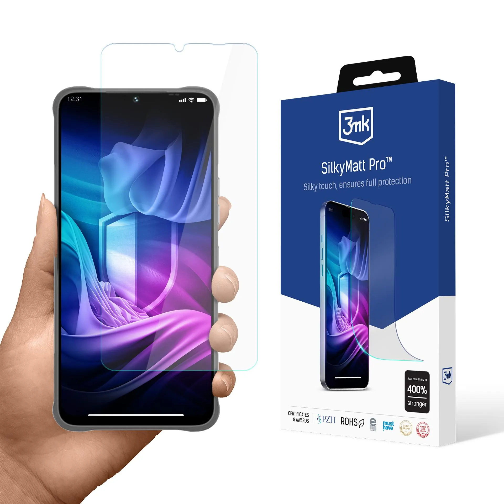 [Folia matowa na MyPhone Hammer Blade Va 5G - 3mk SilkyMatt Pro]