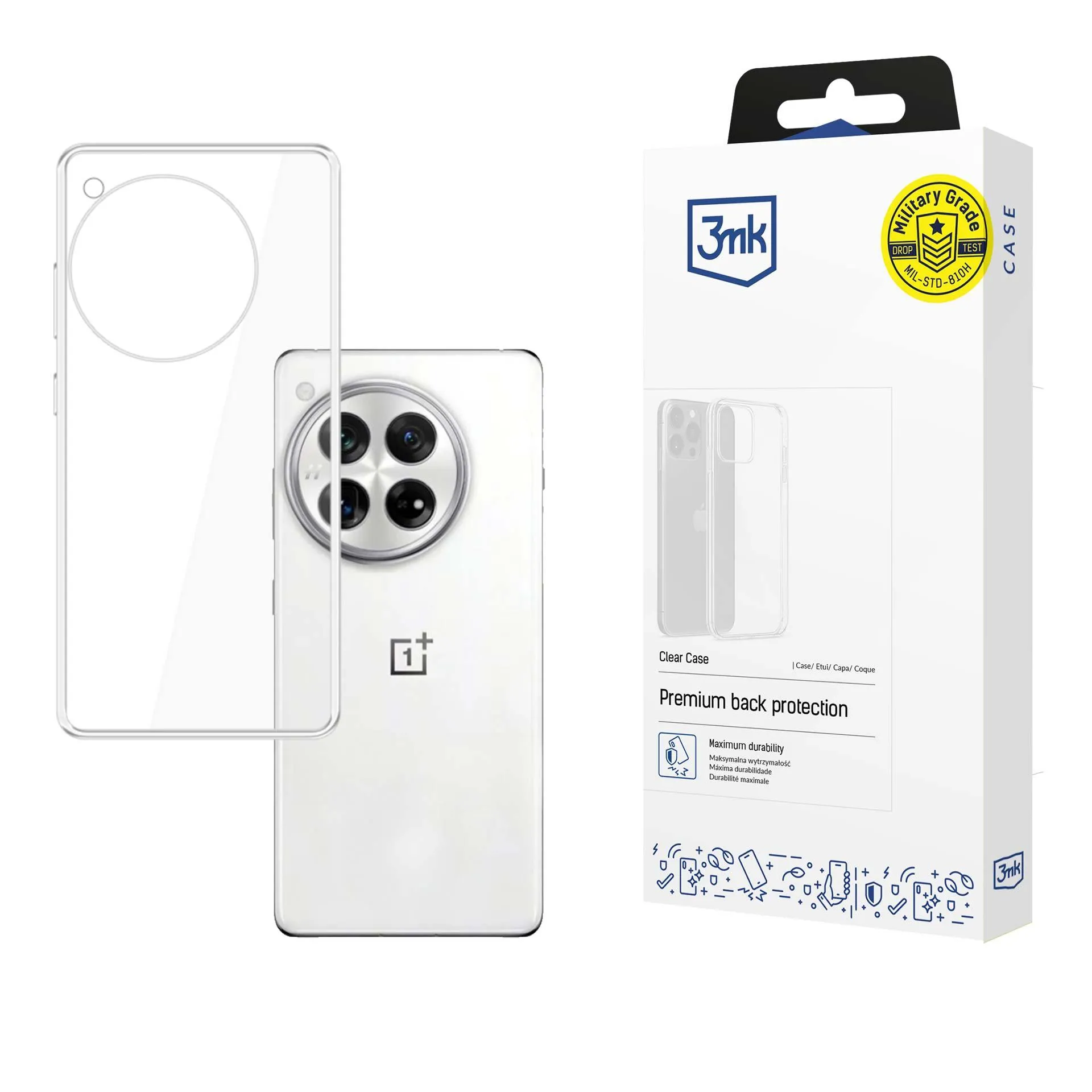 Deklas OnePlus 13 - 3mk Clear Case