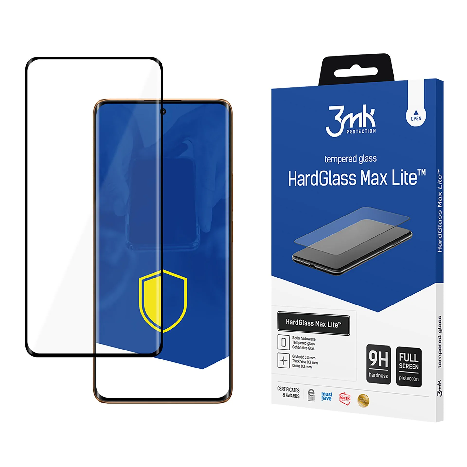 Grūdintas stiklas Realme 11 Pro/11 Pro+/Moto Edge 30 Ultra/40 Pro - 3mk HardGlass Max Lite