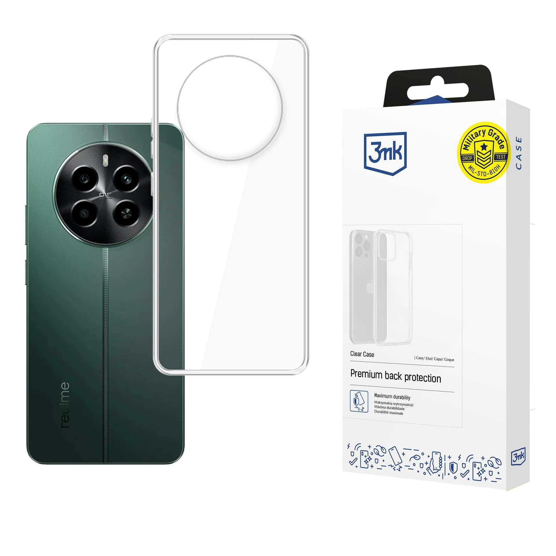 Dėklas Realme 13 4G - 3mk Clear Case