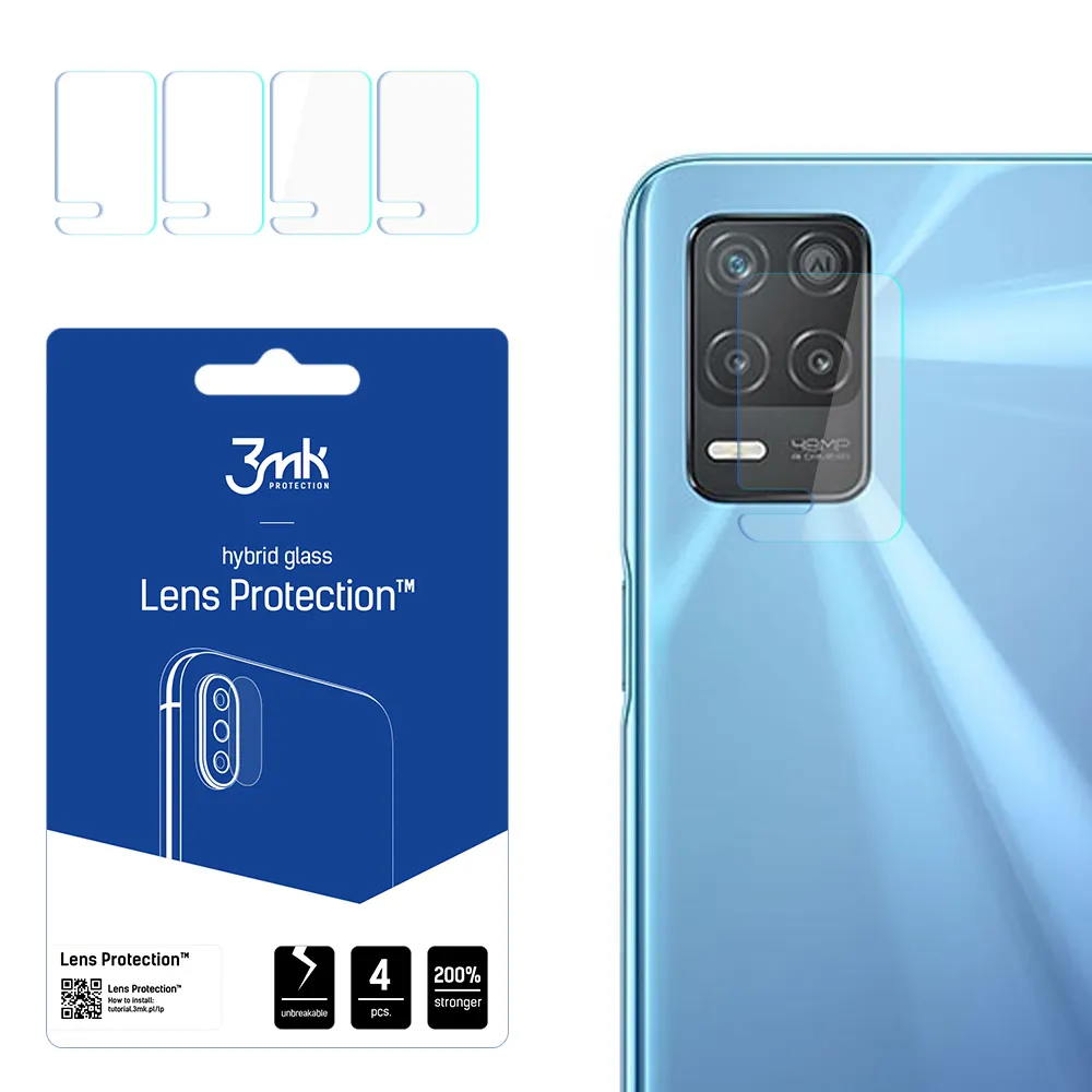 Stiklas fotoaparato objektyvui Realme 8 5G - 3mk objektyvo apsauga
