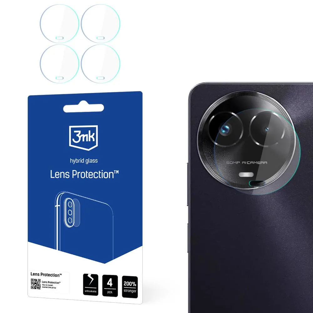 Stiklas fotoaparato objektyvui Realme C67 5G - 3mk objektyvo apsauga