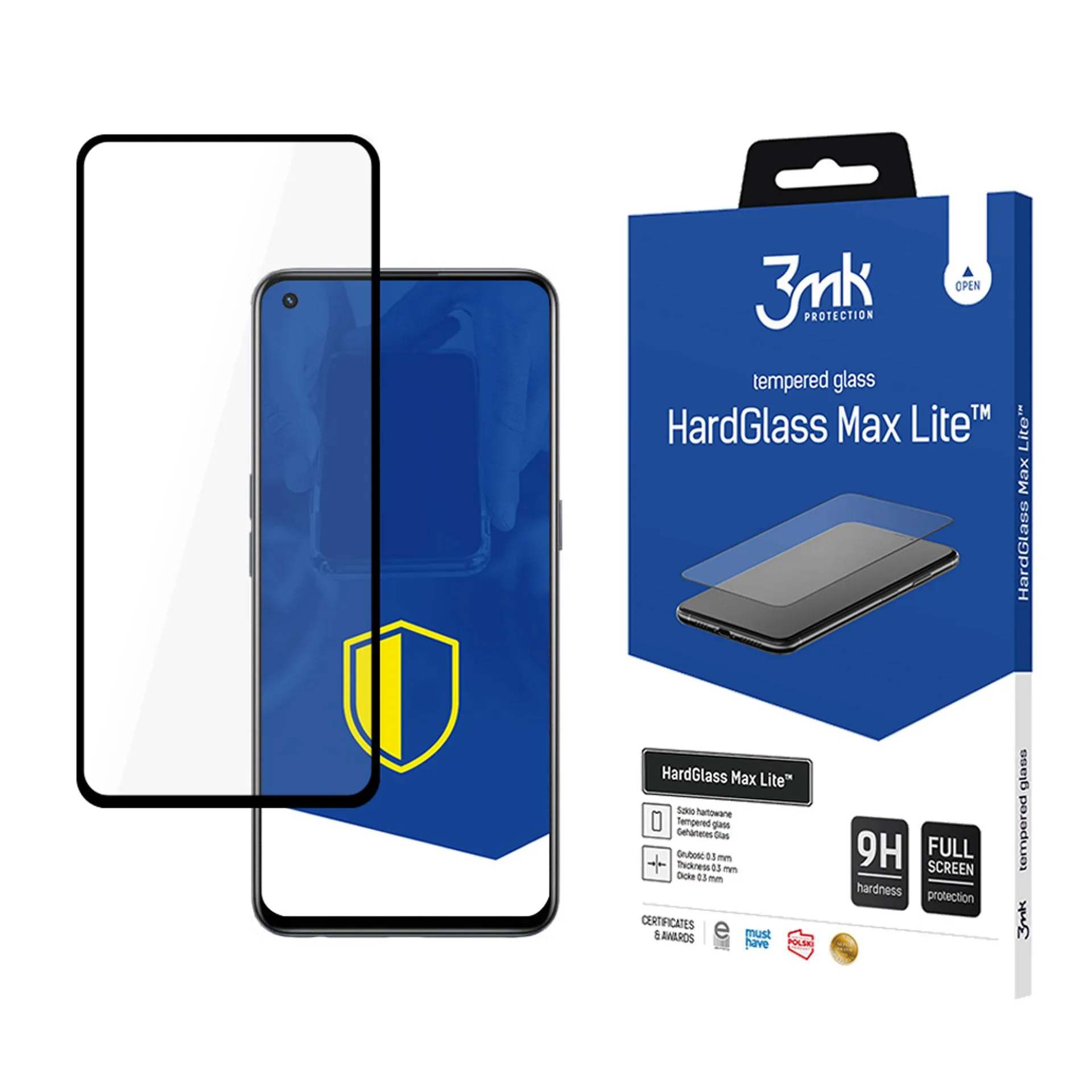 Grūdintas stiklas Realme GT Master - 3mk HardGlass Max Lite