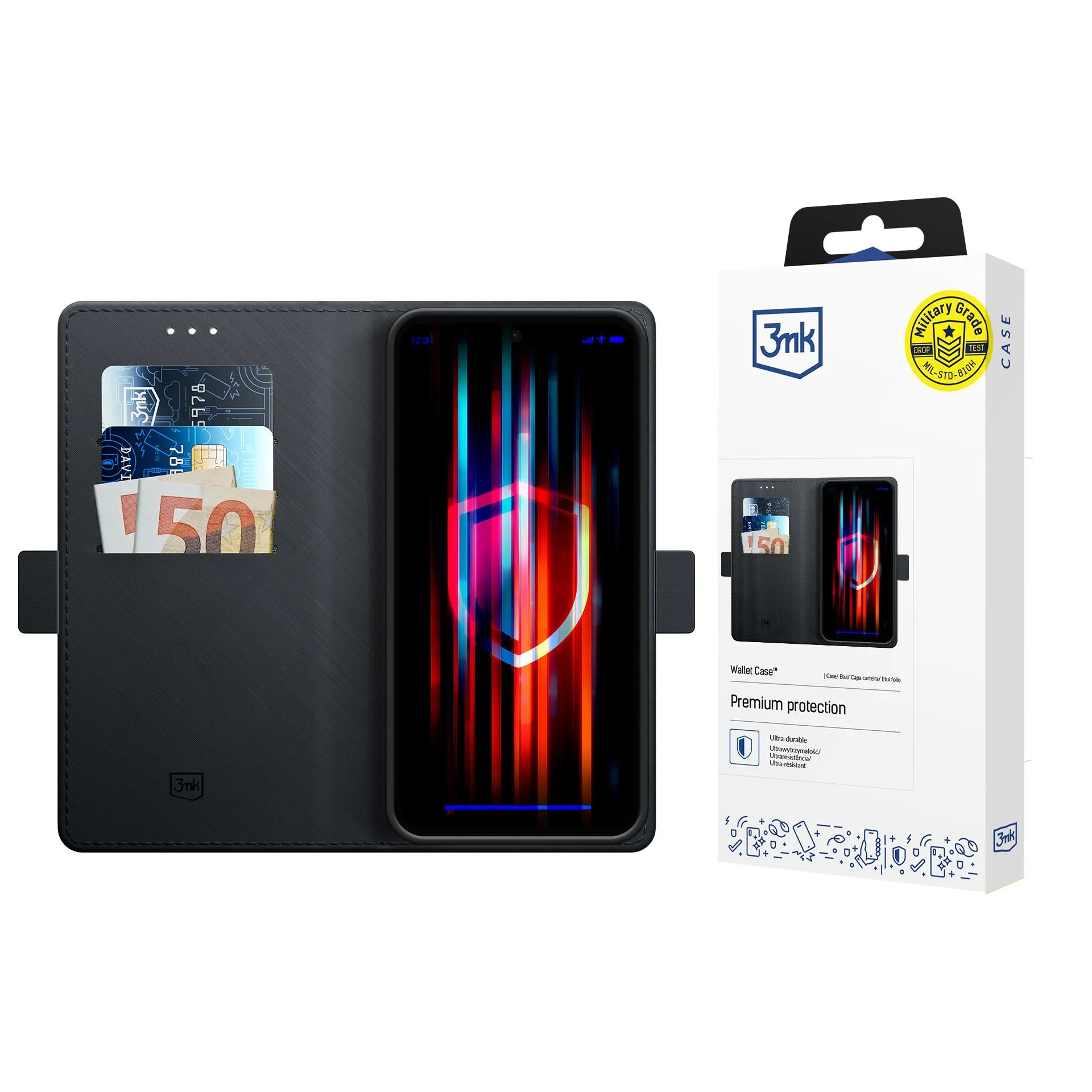 Dėklas Redmi 14C / Redmi A4 5G - 3mk Wallet Case