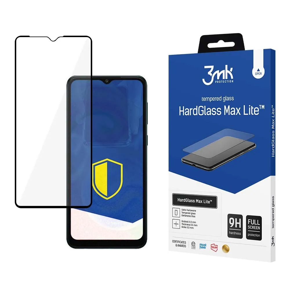 Grūdintas stiklas Samsung Galaxy A04s - 3mk HardGlass Max Lite