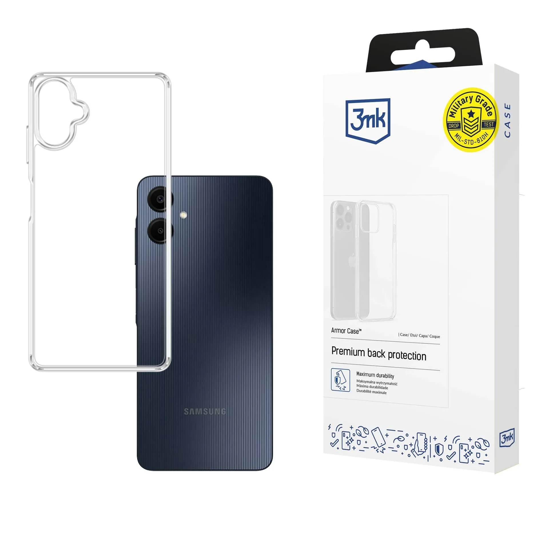 [Pancerne dėklas Samsung Galaxy A06 - 3mk Armor Case]