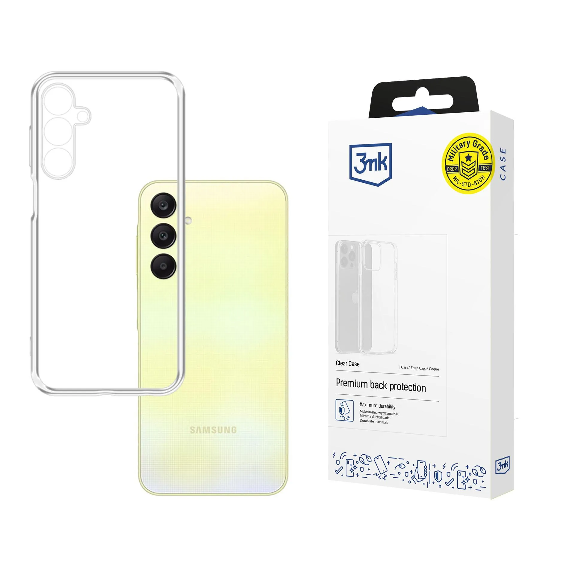 Deklas Samsung Galaxy A25 5G - 3mk Clear Case
