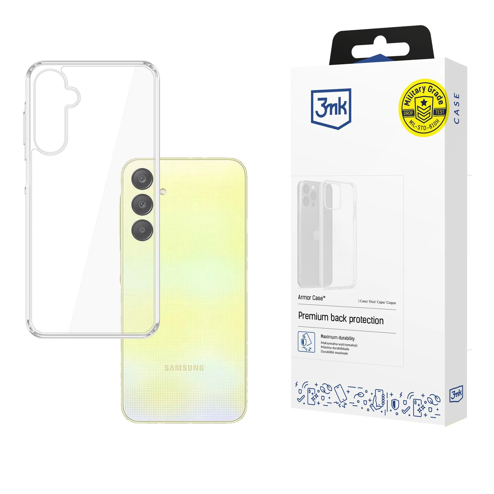 [Pancerne dėklas Samsung Galaxy A26 5G - 3mk Armor Case]
