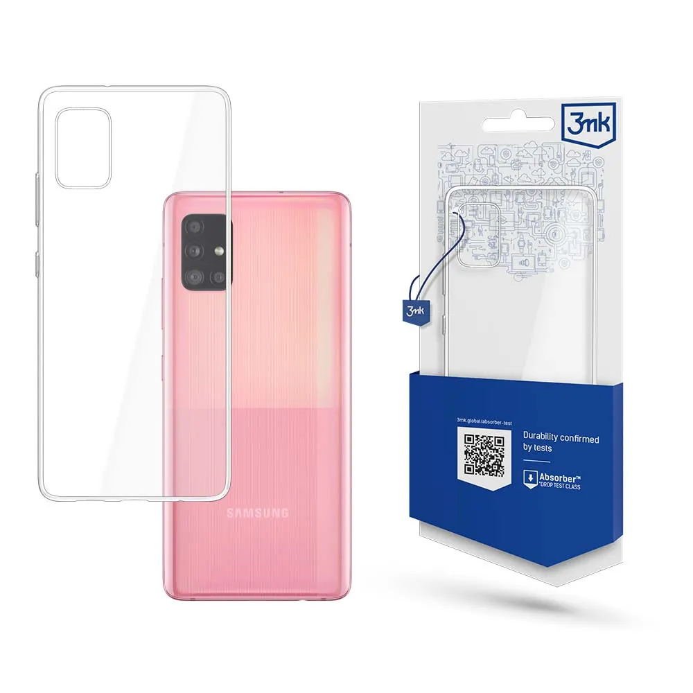 Dėklas Samsung Galaxy A51 5G - 3mk Clear Case