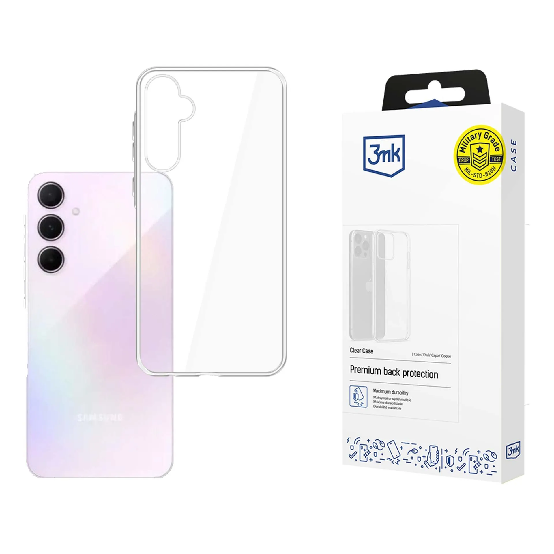 Deklas Samsung Galaxy M35 5G - 3mk Clear Case