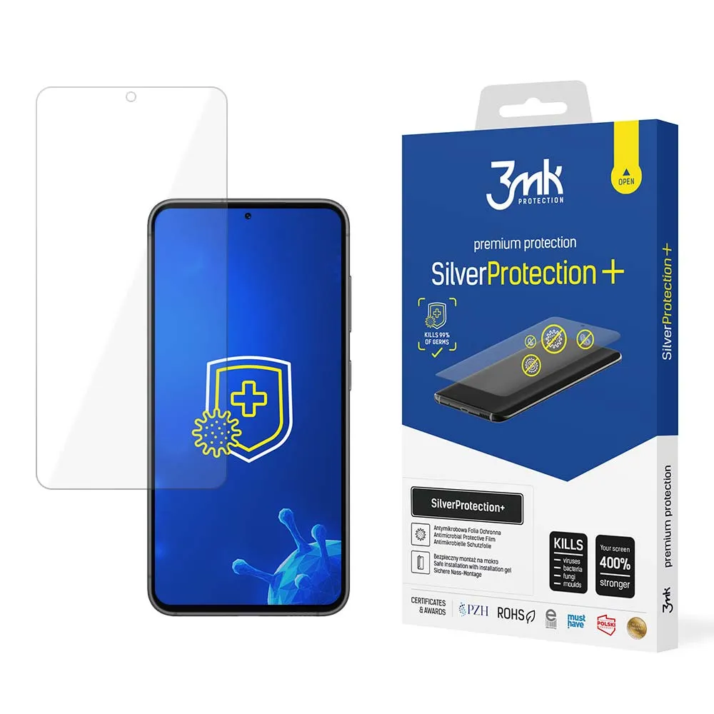Antismūginė apsauginė plėvelė Samsung Galaxy S23+ - 3mk SilverProtection+