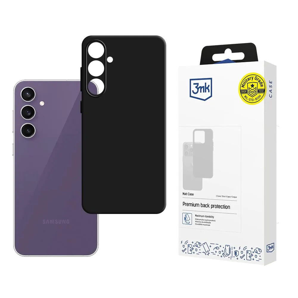 Deklas Samsung Galaxy S24 FE - 3mk Matt Case Black