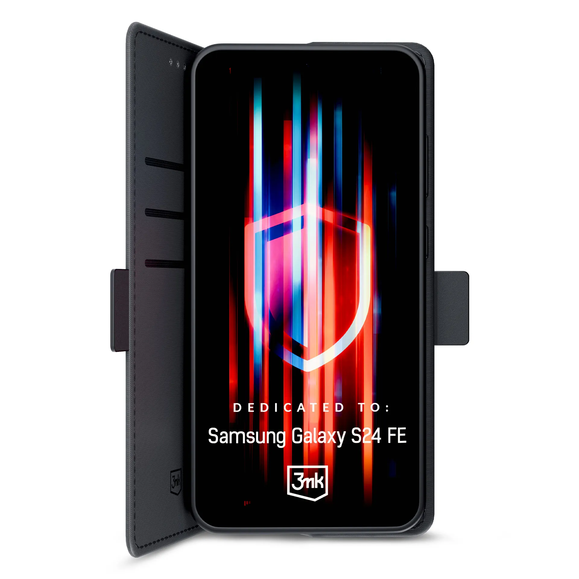 Dėklas Samsung Galaxy S24 FE - 3mk Wallet Case