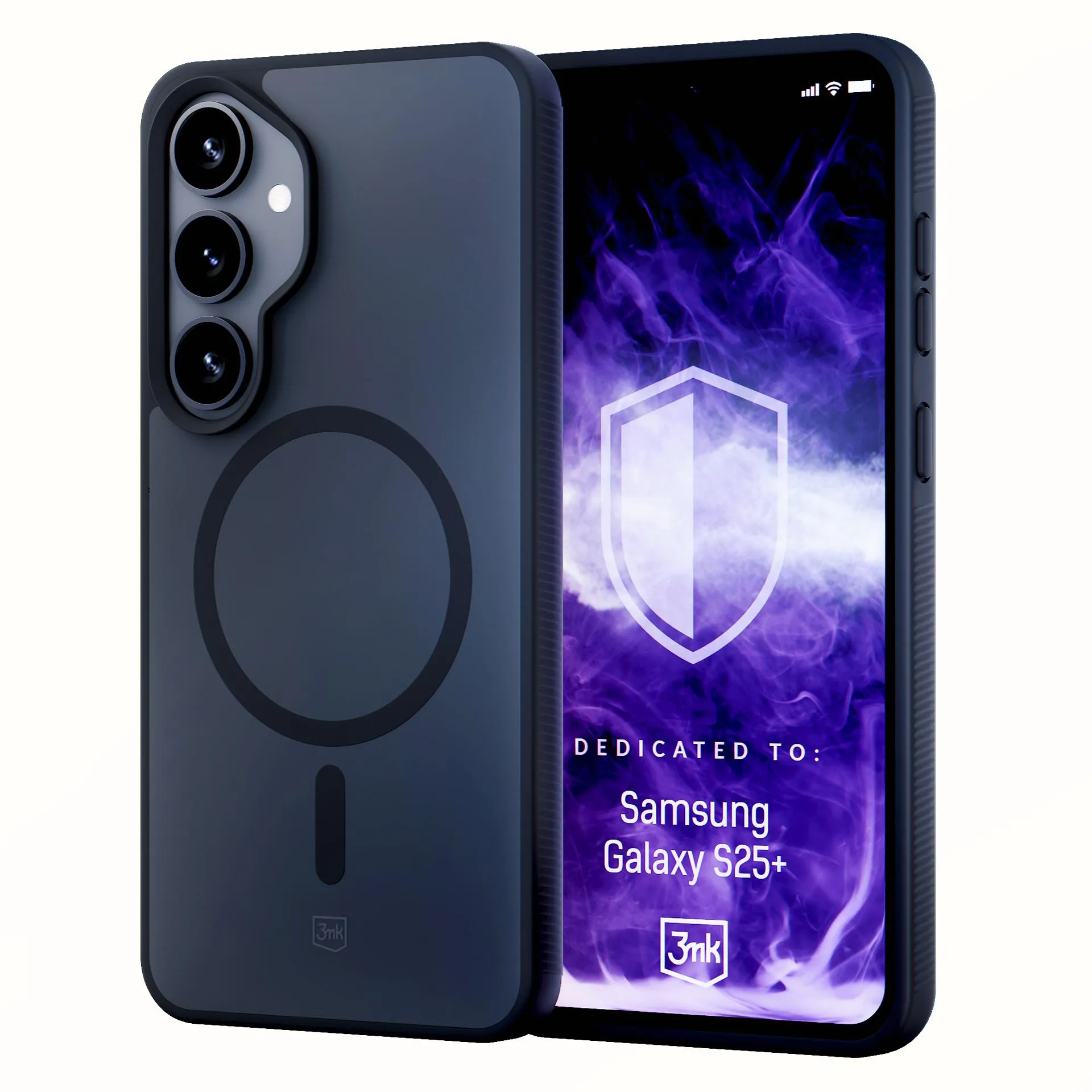Dėklas Samsung Galaxy S25+ - 3mk Smoke MagCase