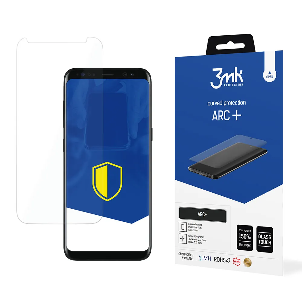 Apsauginė plėvelė Samsung Galaxy S8 - 3mk ARC+