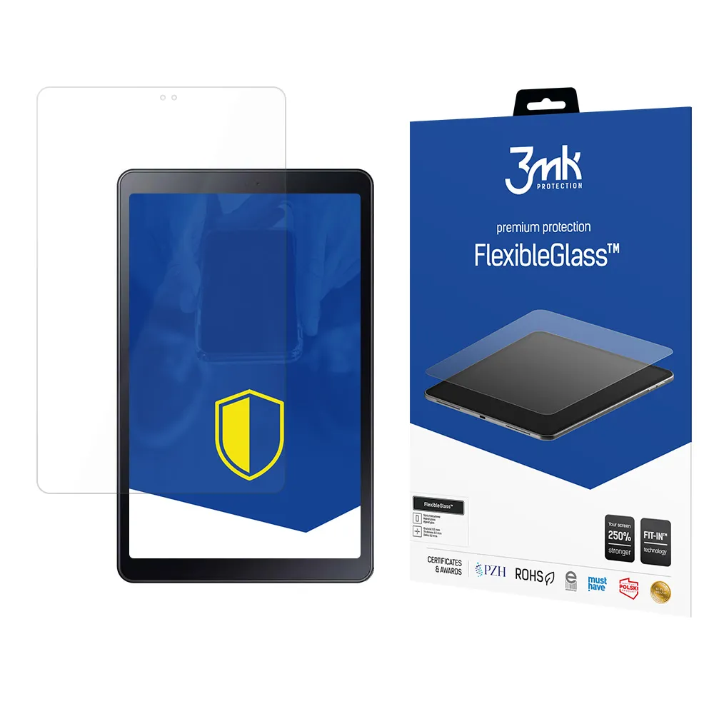 Netrapus hibridinis stiklas Samsung Galaxy Tab A SM-T590 - 3mk FlexibleGlass