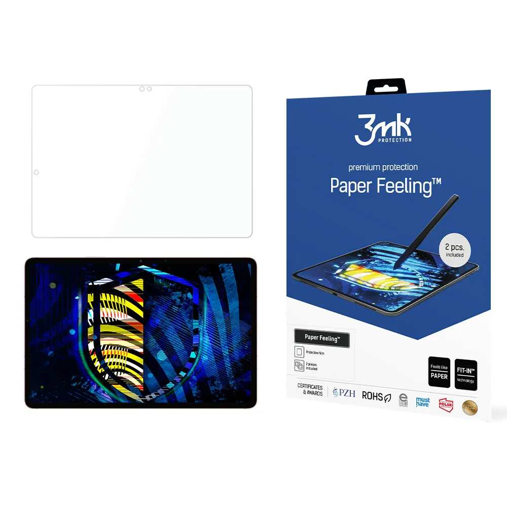 Apsaugine plevele Samsung Galaxy Tab S7+ - 3mk Paper Feeling (2 vnt.)
