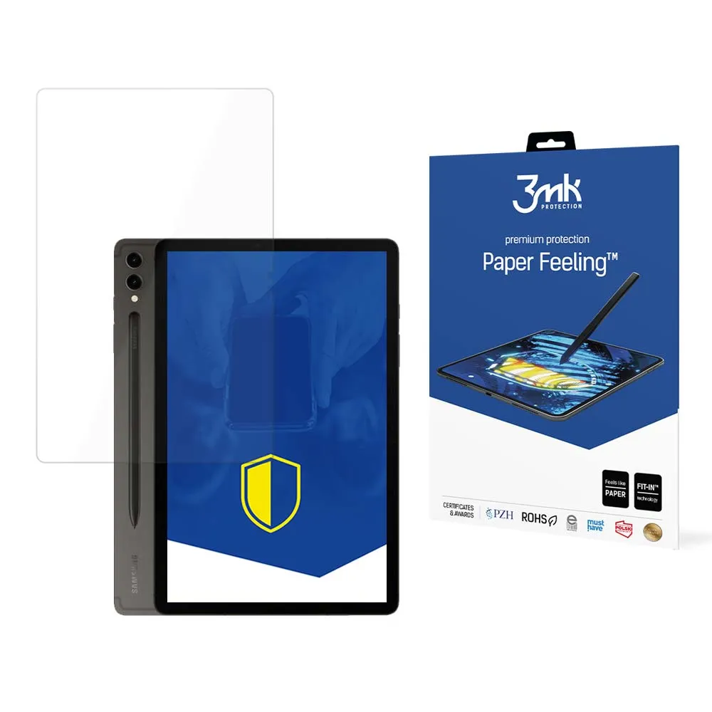 Apsaugine plevele Samsung Galaxy Tab S9+ - 3mk Paper Feeling (2 vnt.)