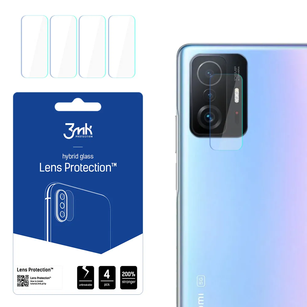 Stiklas fotoaparato objektyvui Xiaomi 11T/11T Pro - 3mk objektyvo apsauga