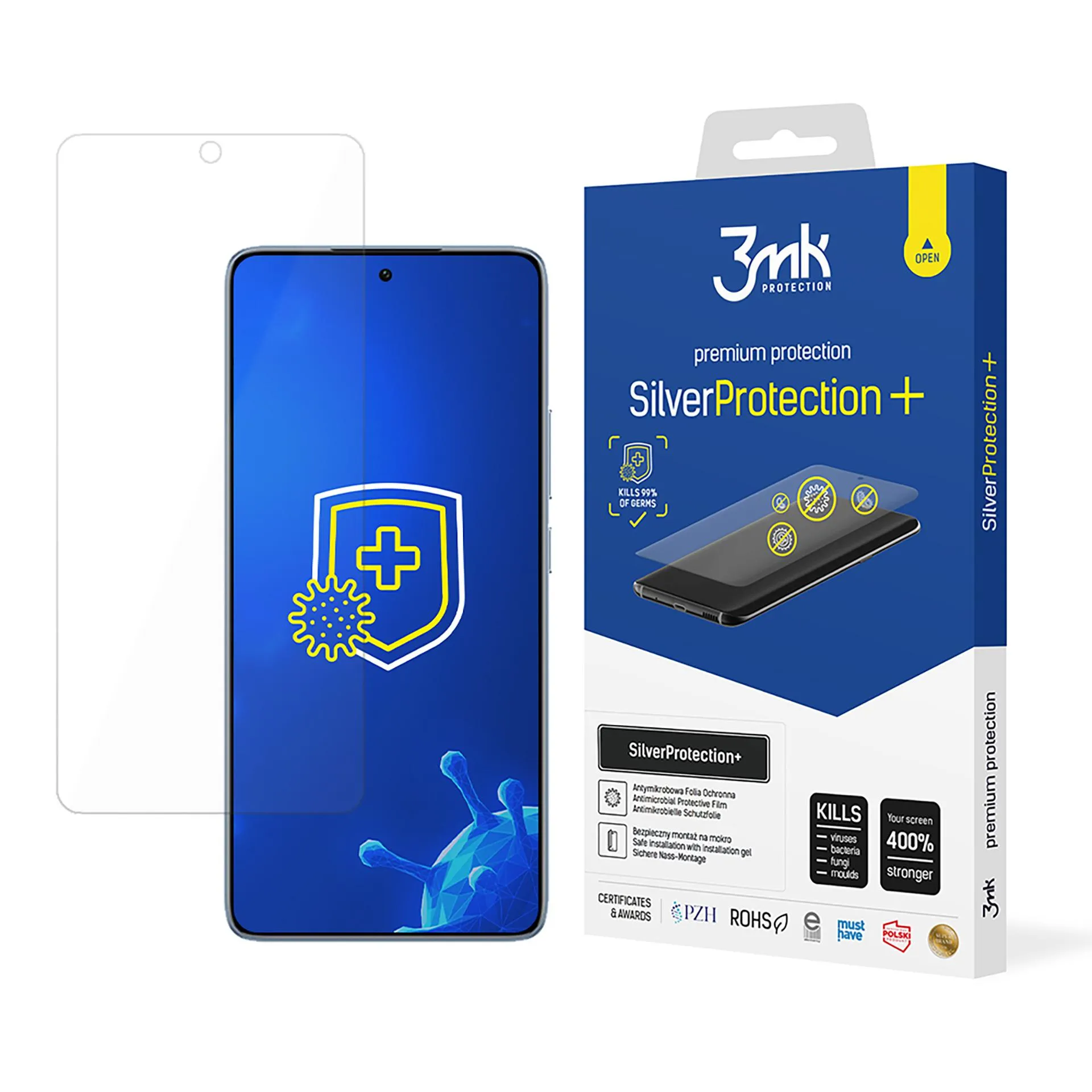 Antismūginė apsauginė plėvelė Xiaomi 14T / 14T Pro - 3mk SilverProtection+