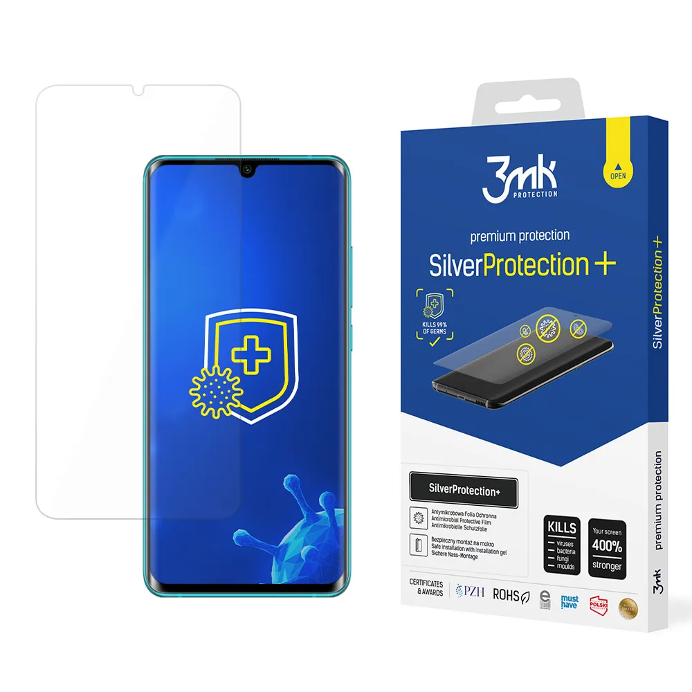 Antismūginė apsauginė plėvelė Xiaomi Mi Note 10 - 3mk SilverProtection+